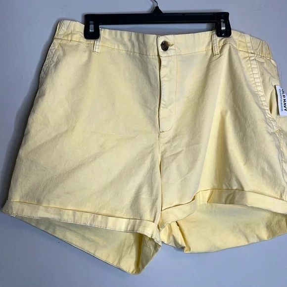 Old Navy Shorts Old Navy Nwt Yellow Shorts Poshmark